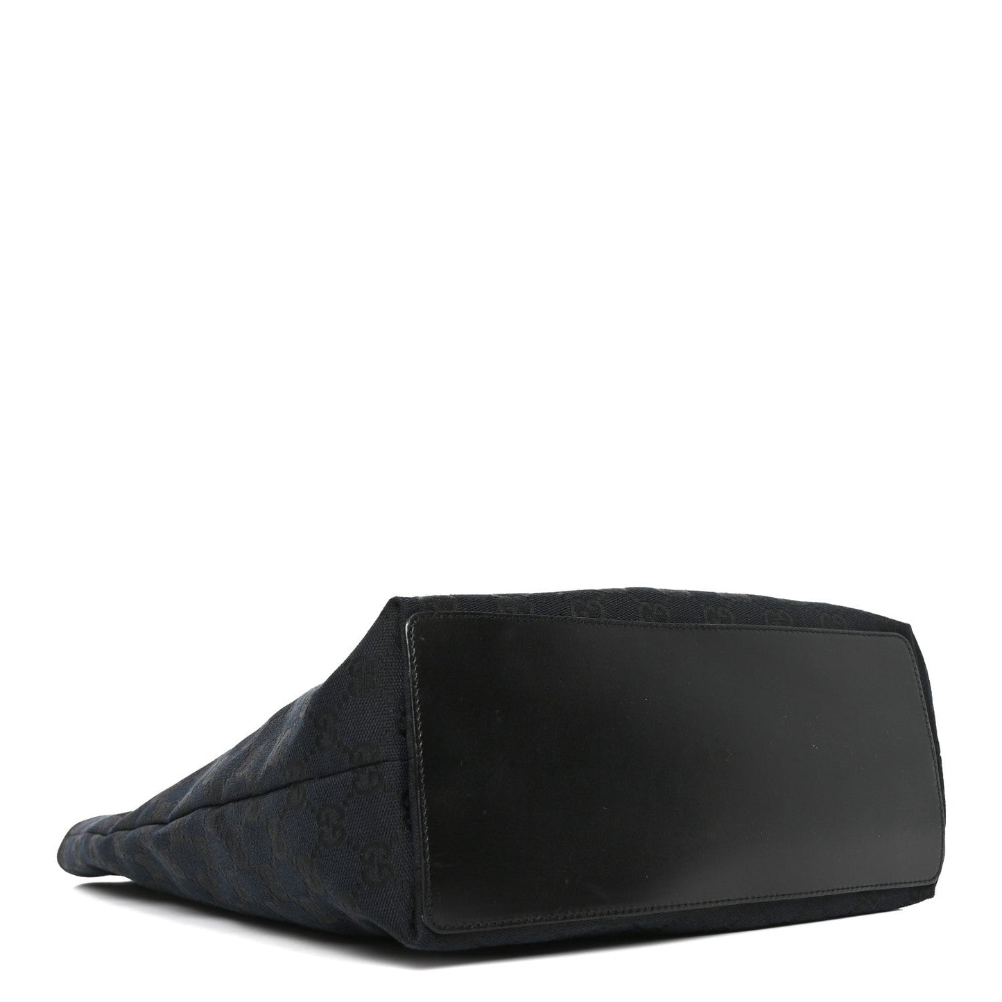 Monogram Large Bucket Tote Black