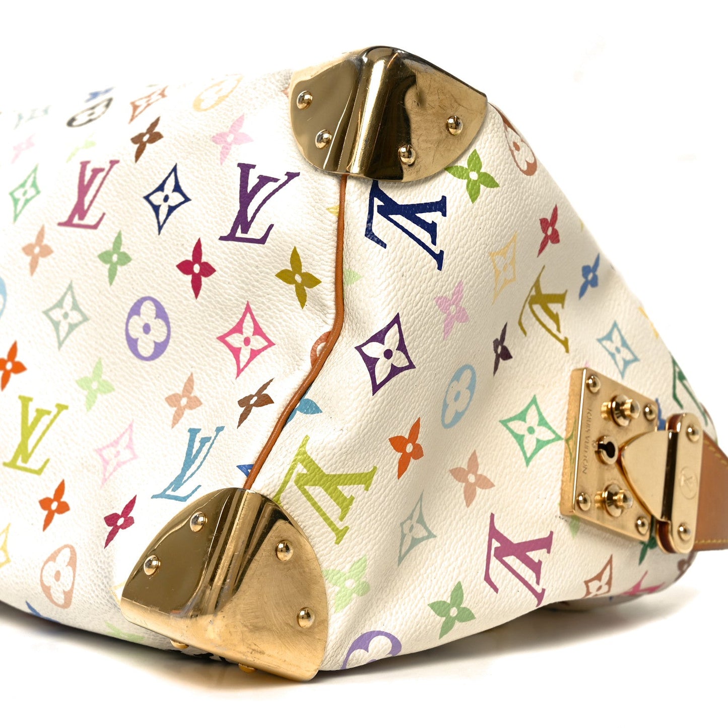 Monogram Multicolor Speedy 30 White