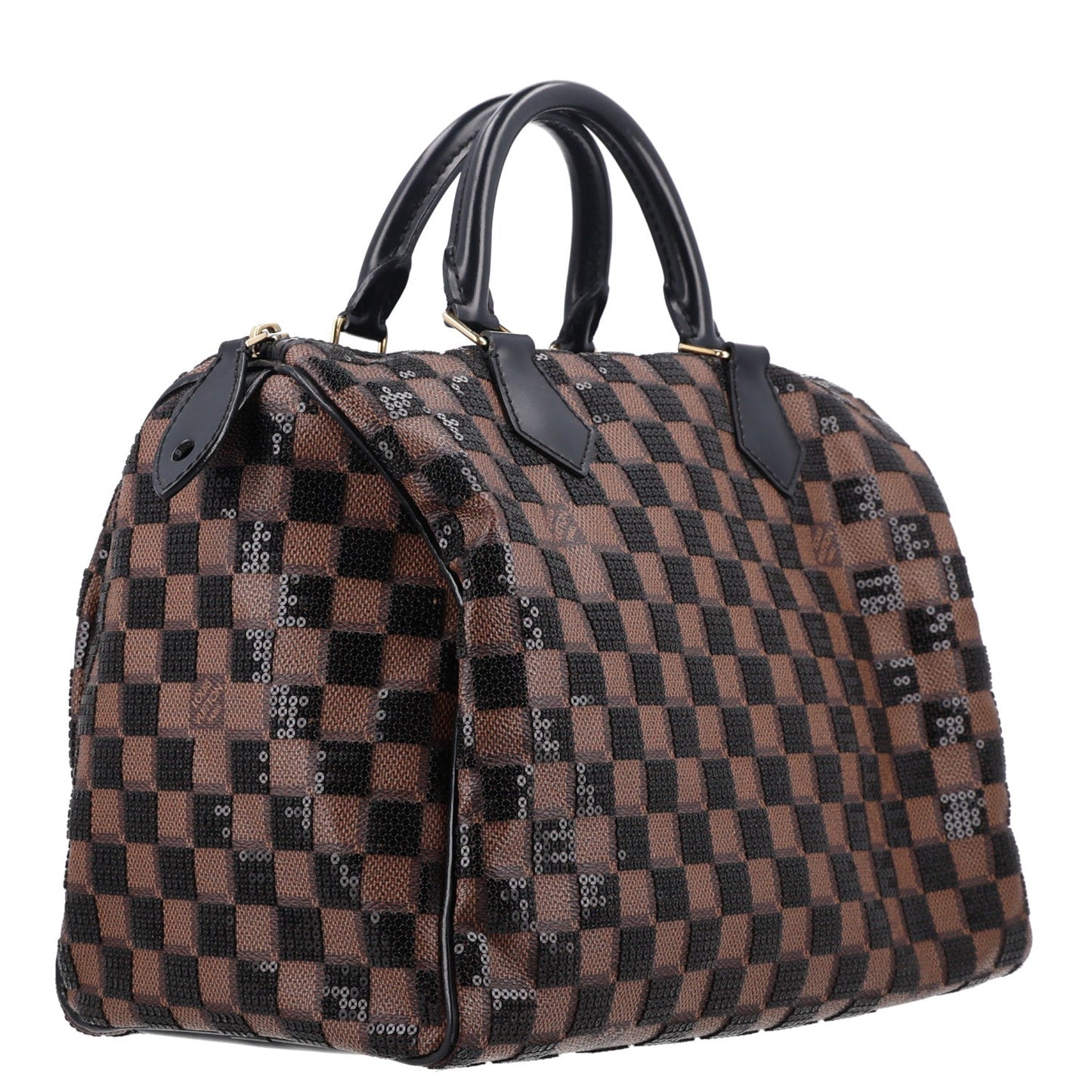 Damier Paillettes Speedy 30 Black