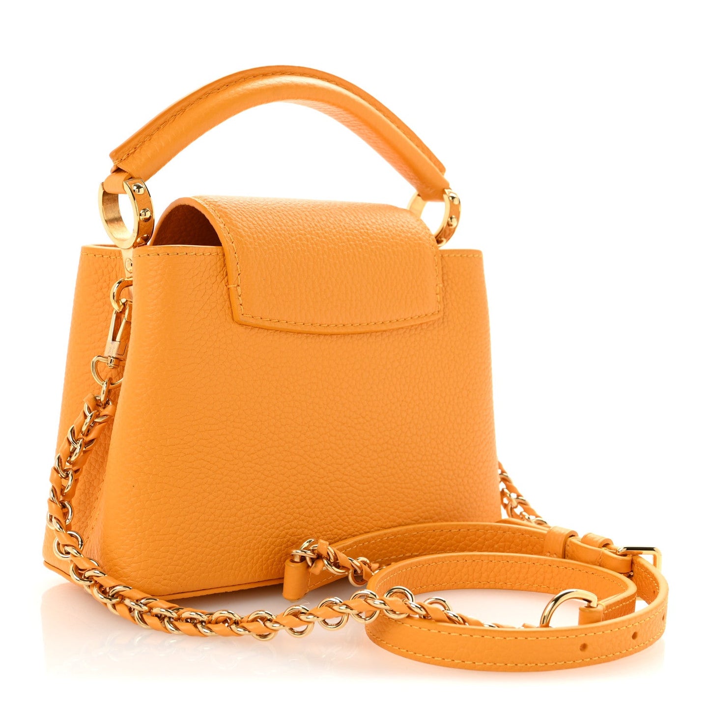 Taurillon Mini Capucines Sunbeam Yellow