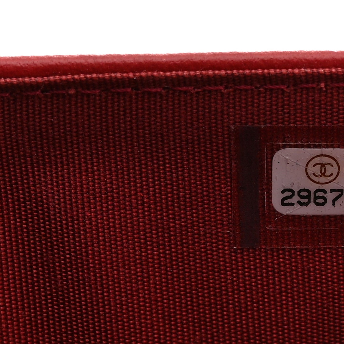 Caviar Quilted Medium Boy Flap Wallet Red