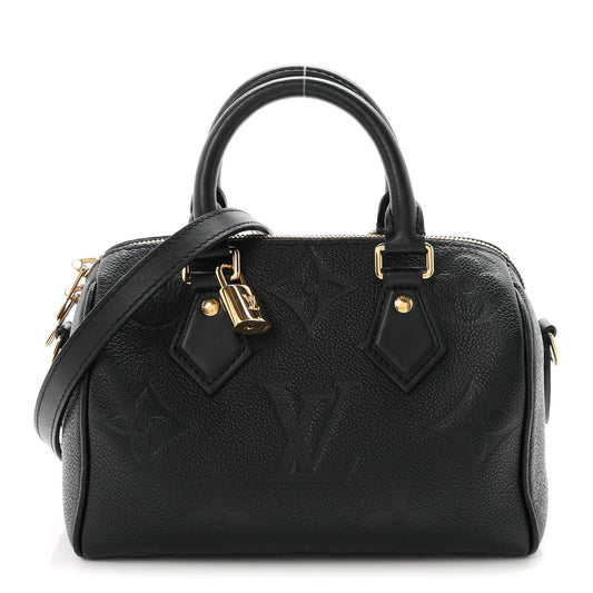 Empreinte Monogram Giant Speedy Bandouliere 20 Black