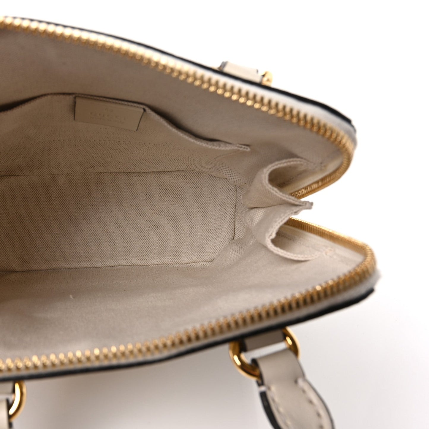 Boarded Plutone Calfskin Mini Horsebit 1955 Top Handle Bag Mystic White