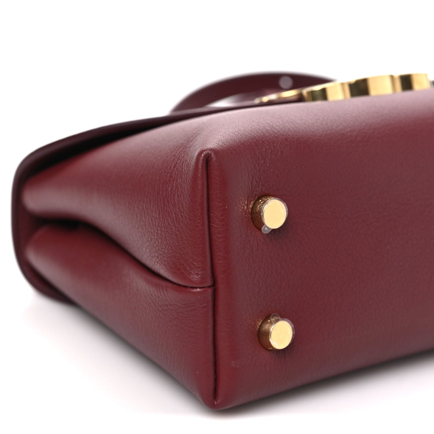 Supple Grained Calfskin Teen Nino Light Burgundy