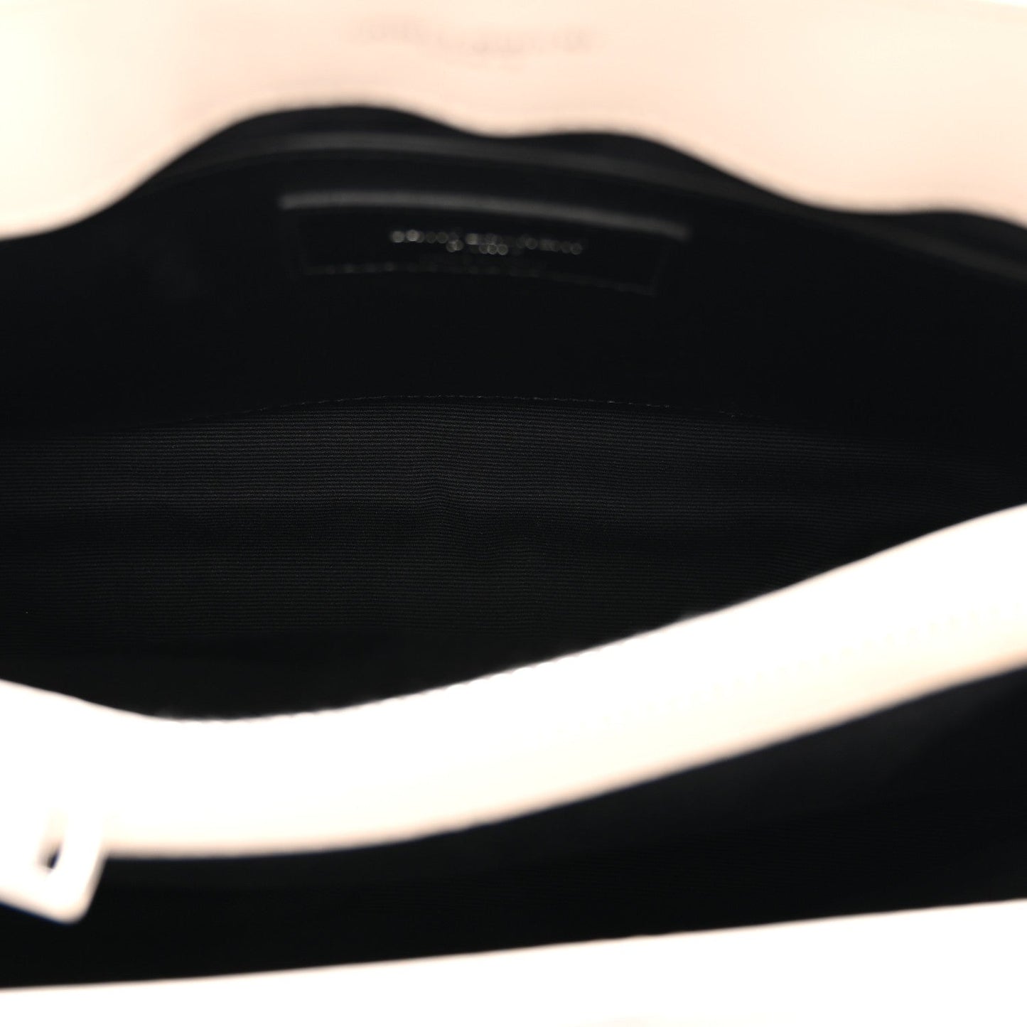 Calfskin Y Quilted Monogram Small Loulou Chain Satchel Ivory