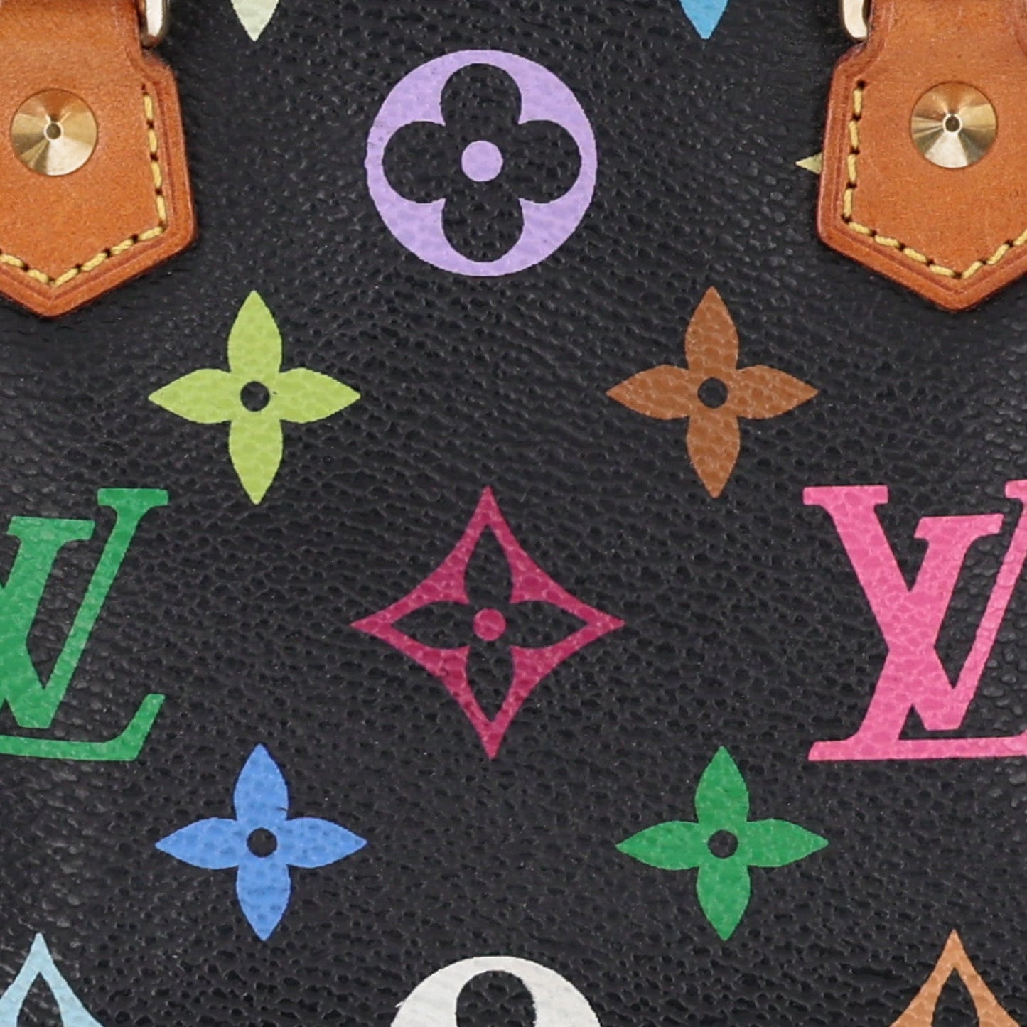 Monogram Multicolor Mini Sac HL Speedy Black