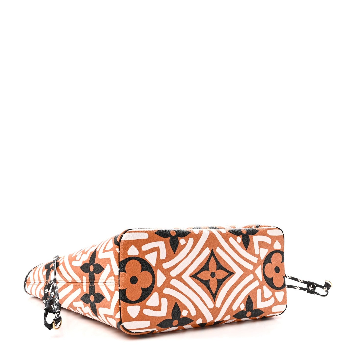 Monogram Giant Crafty Neverfull MM Creme Caramel