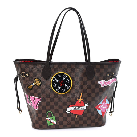 Damier Ebene Travel Stickers Neo Neverfull MM