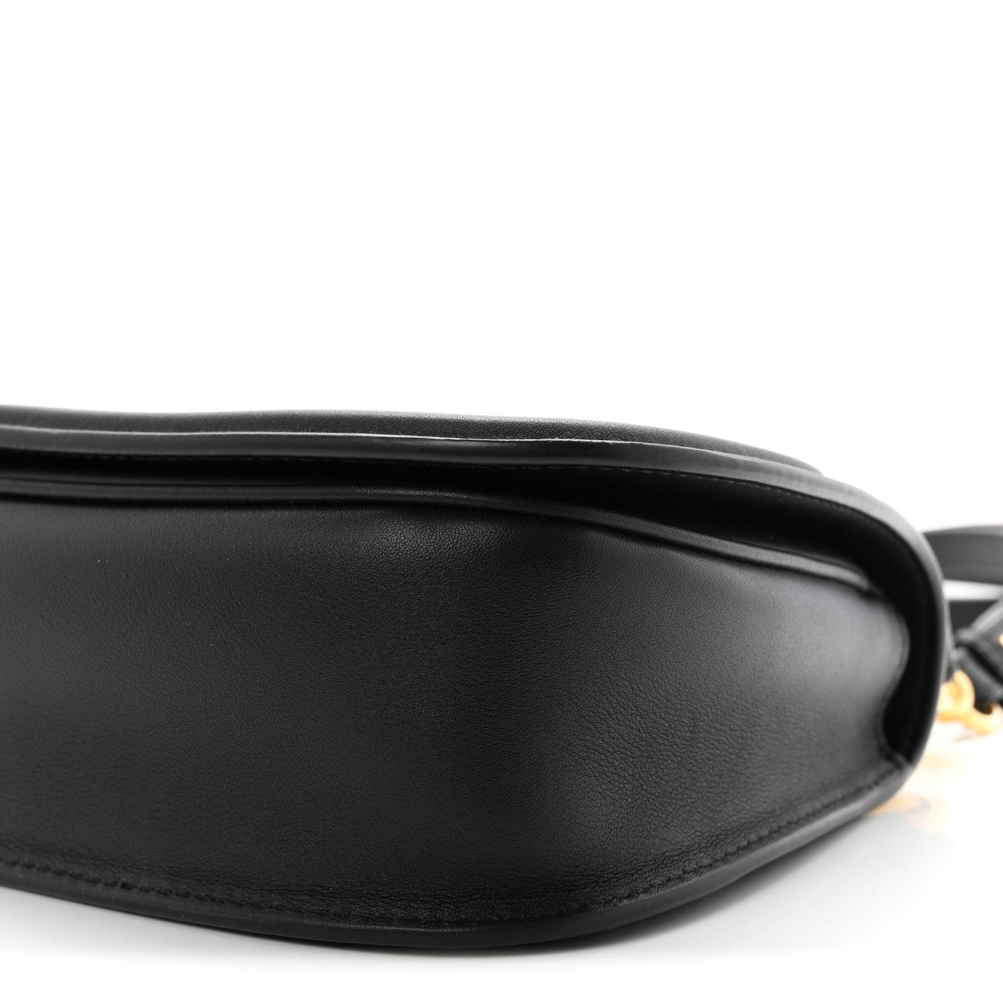 Roxy Calfskin Medium Blondie Top Handle Bag Black
