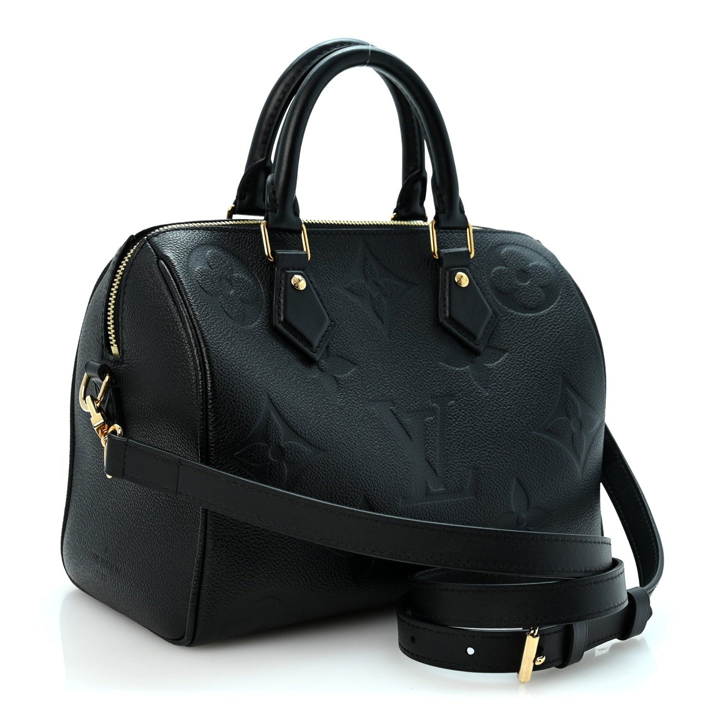Empreinte Monogram Giant Speedy Bandouliere 25 Black