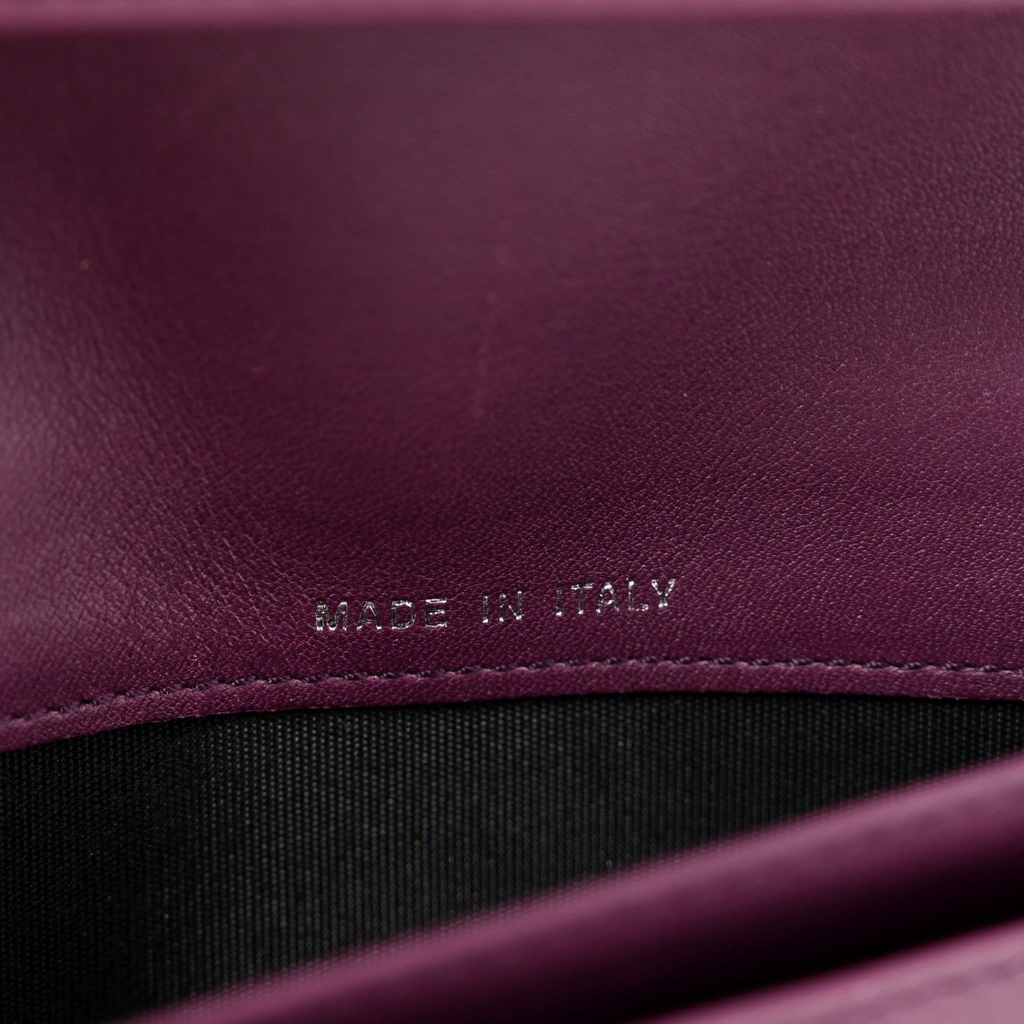 Patent Coco Cabas Yen Wallet Purple