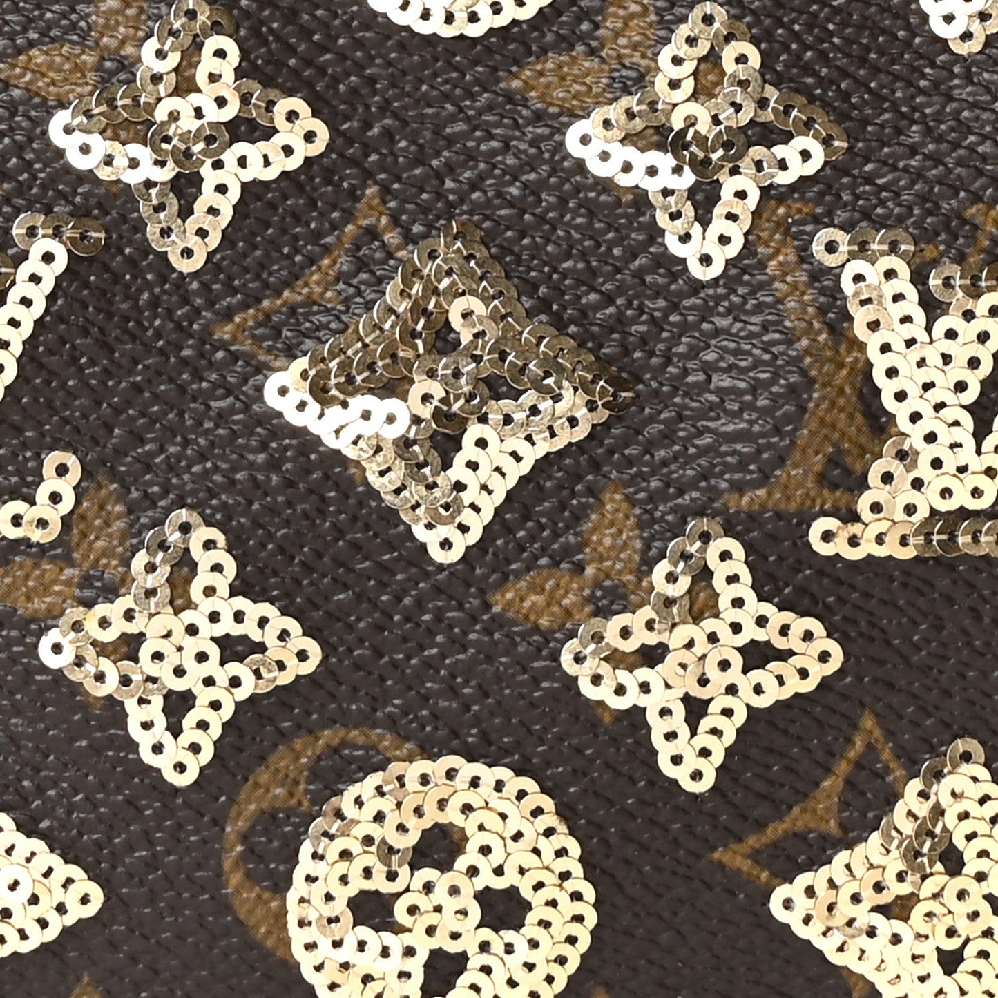 Monogram Sequins Eclipse Speedy 28 Gold
