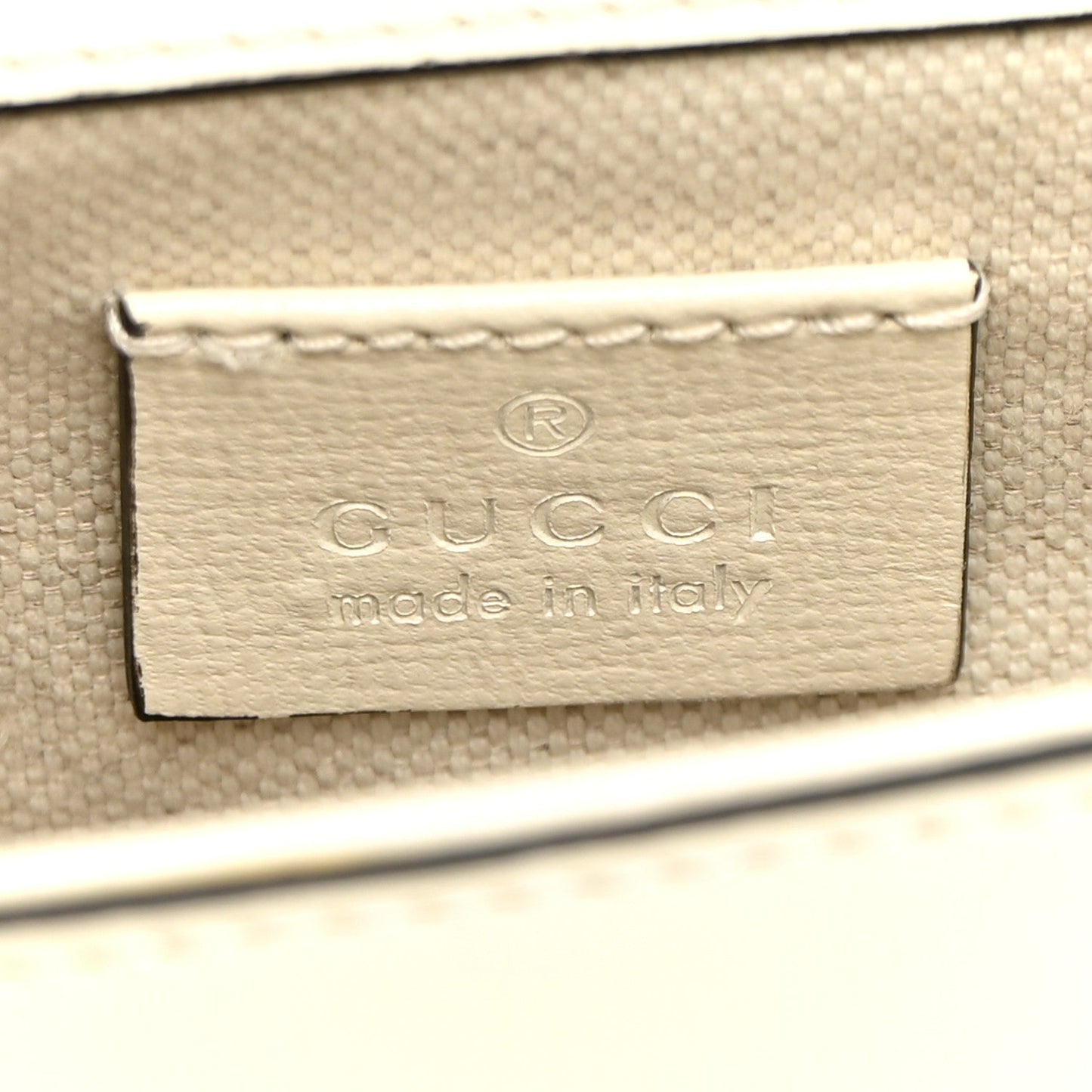 Azalea Calfskin Web Mini Horsebit 1955 Shoulder Bag Mystic White