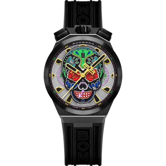 Bomberg Men's Bolt-68 Neo Calaveras Multicolour Watch