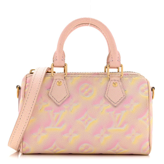 Empreinte Monogram Summer Stardust Nano Speedy Pink