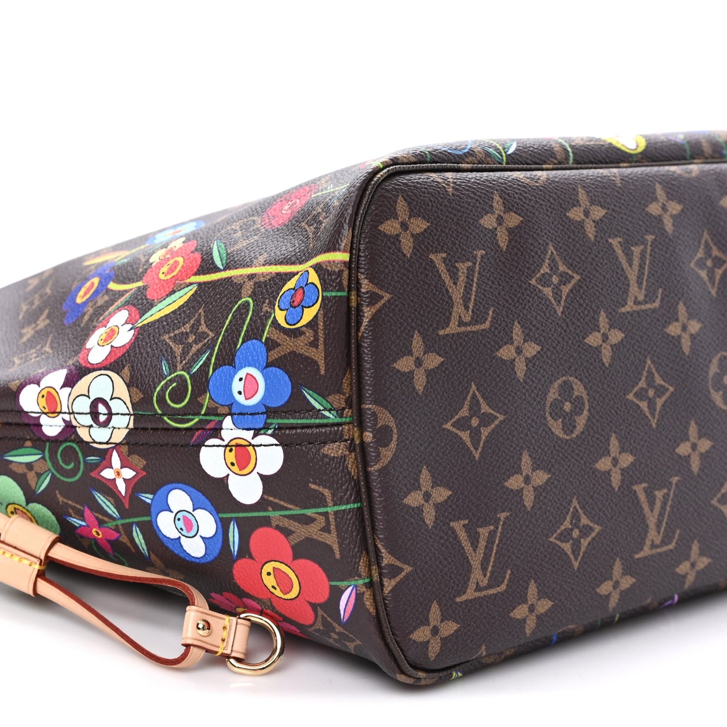 LV X TM Monogram Flowers Neverfull MM