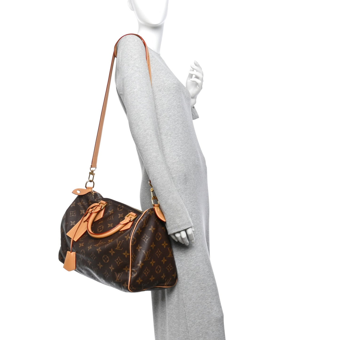 Calfskin Monogram Speedy P9 Bandouliere 40