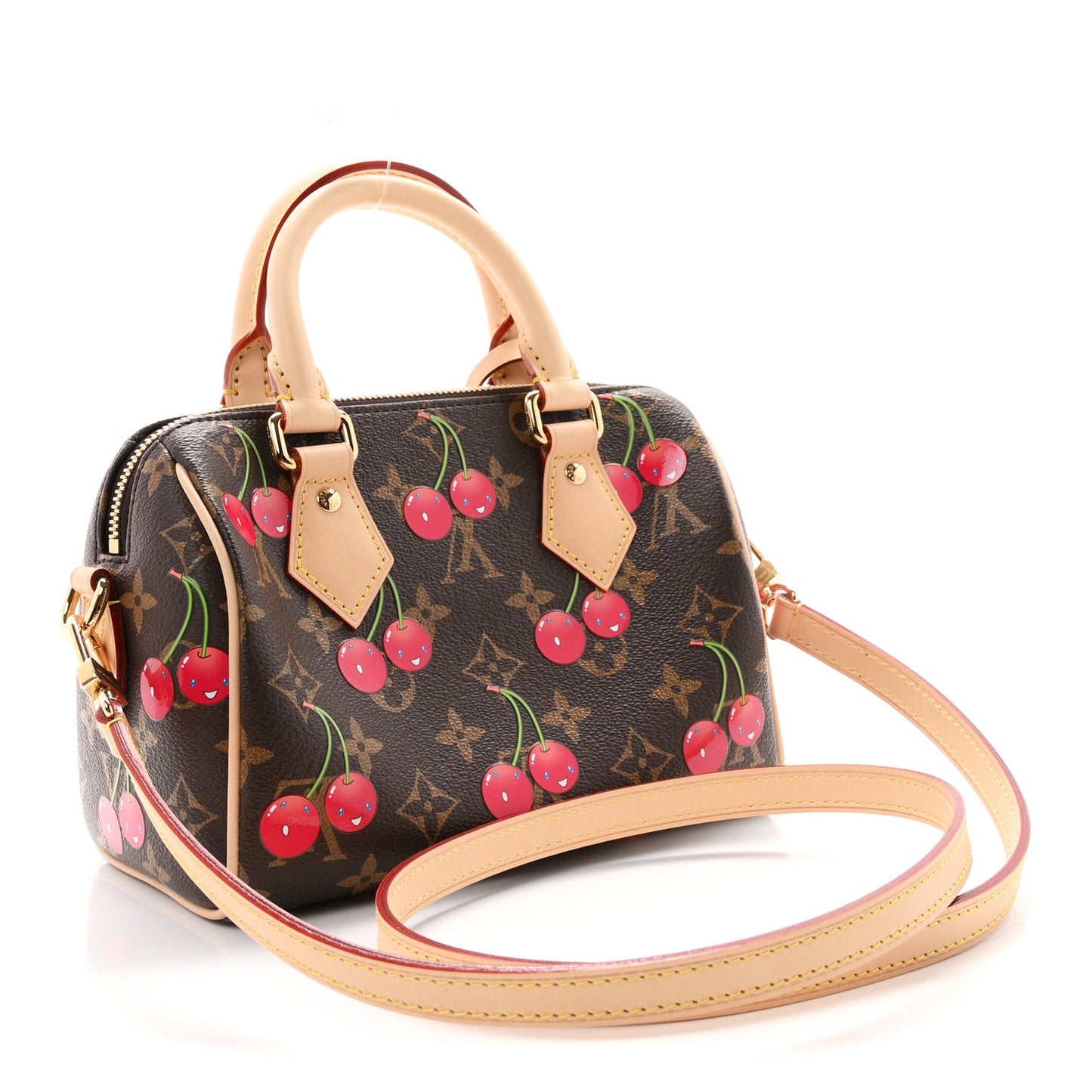 LV X TM Monogram Cerises Speedy Bandouliere 20