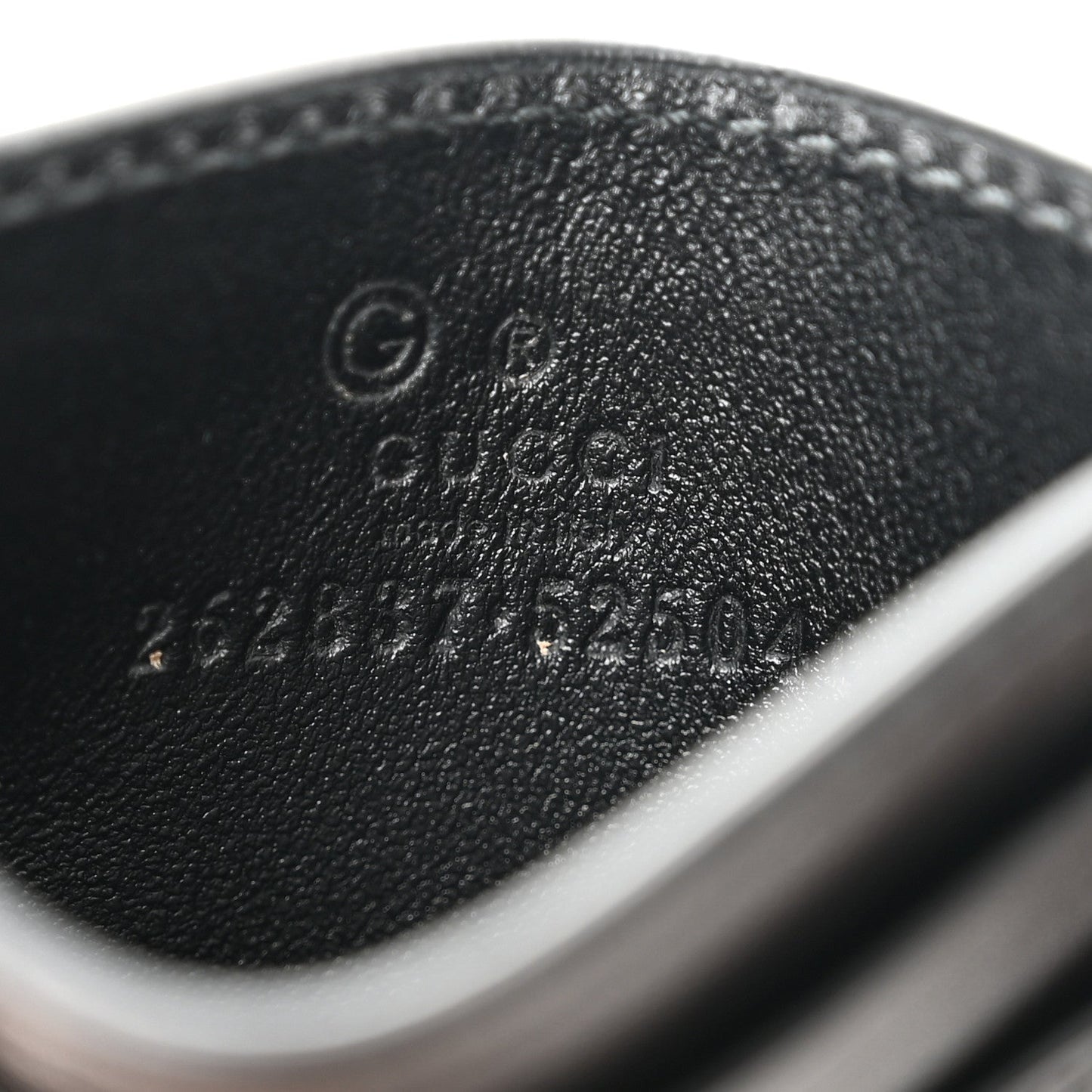 Microguccissima Card Holder Black