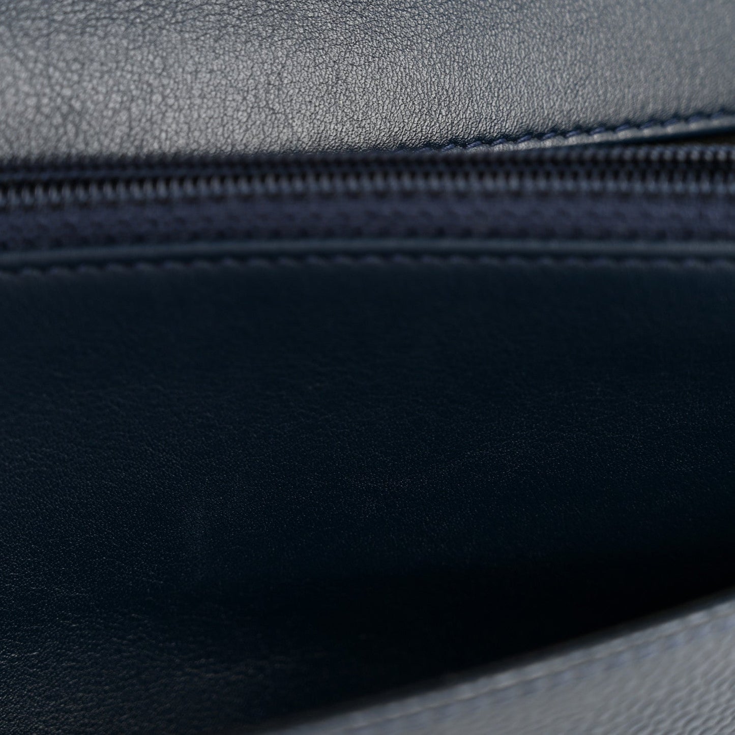 Caviar Timeless CC Wallet on Chain WOC Navy Blue