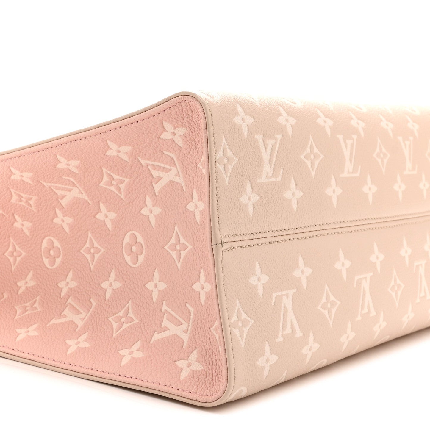 Empreinte Monogram Spring In The City Onthego MM Beige Pink Yellow
