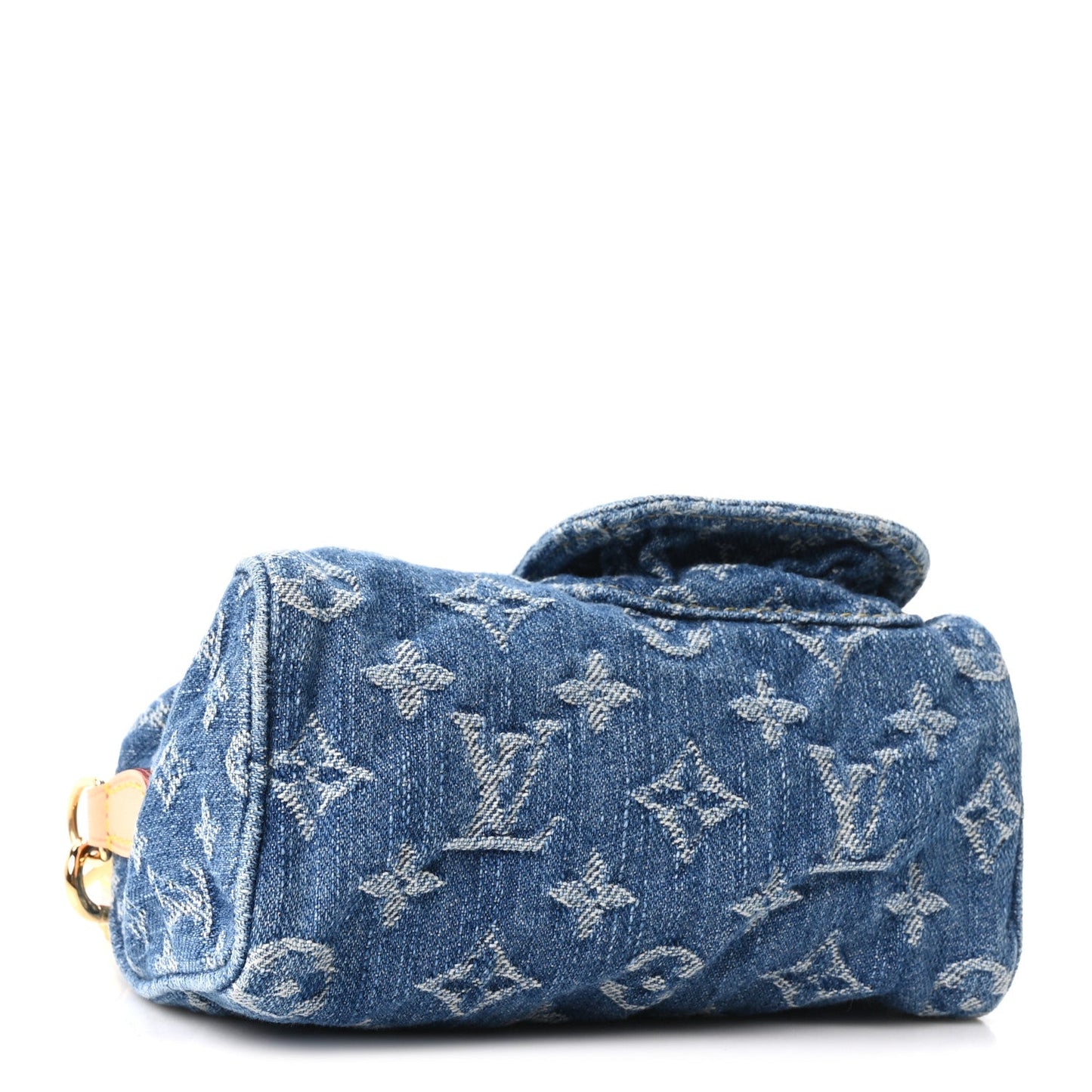 Monogram Denim Nano Speedy Blue