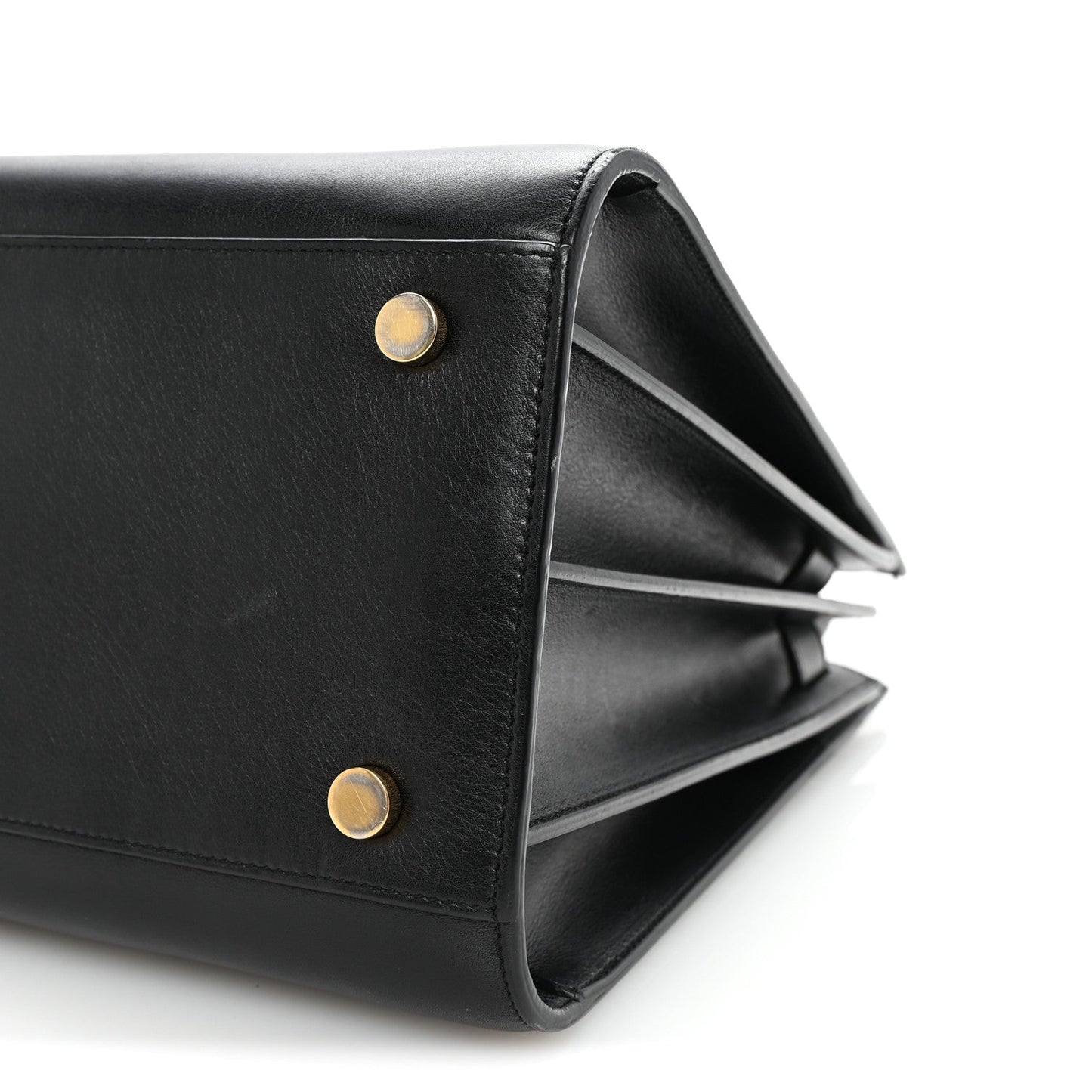 Calfskin Small Sac De Jour Black
