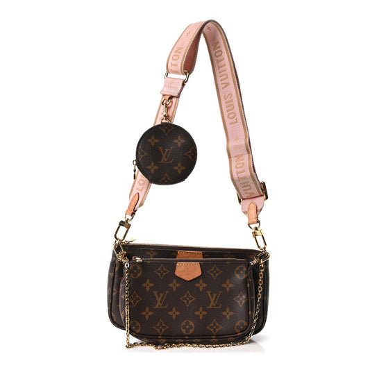 Monogram Multi Pochette Accessories Rose Clair