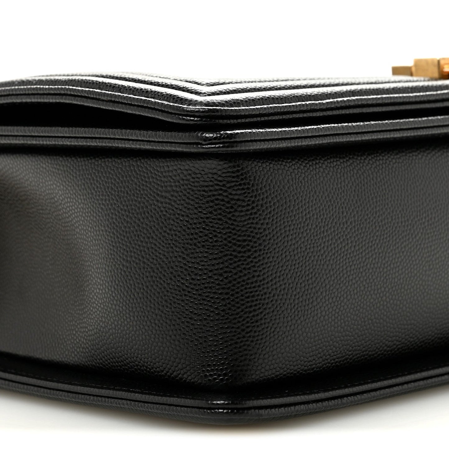 Caviar Quilted New Medium Boy Flap Black