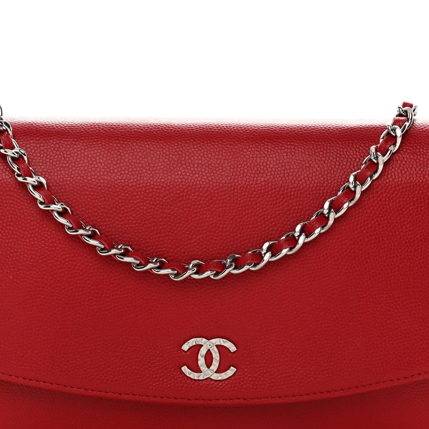 Caviar Sevruga Wallet on Chain WOC Red