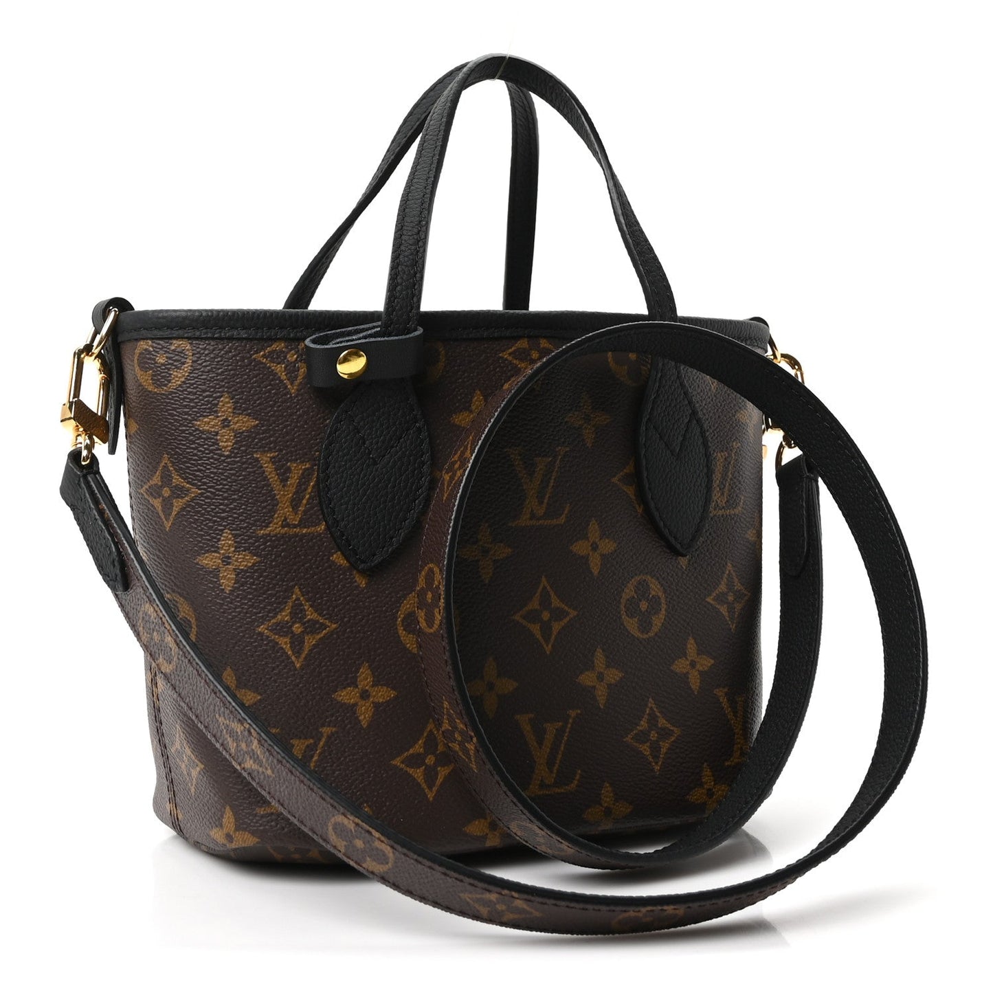 Monogram Neverfull Inside Out Bandouliere BB Black