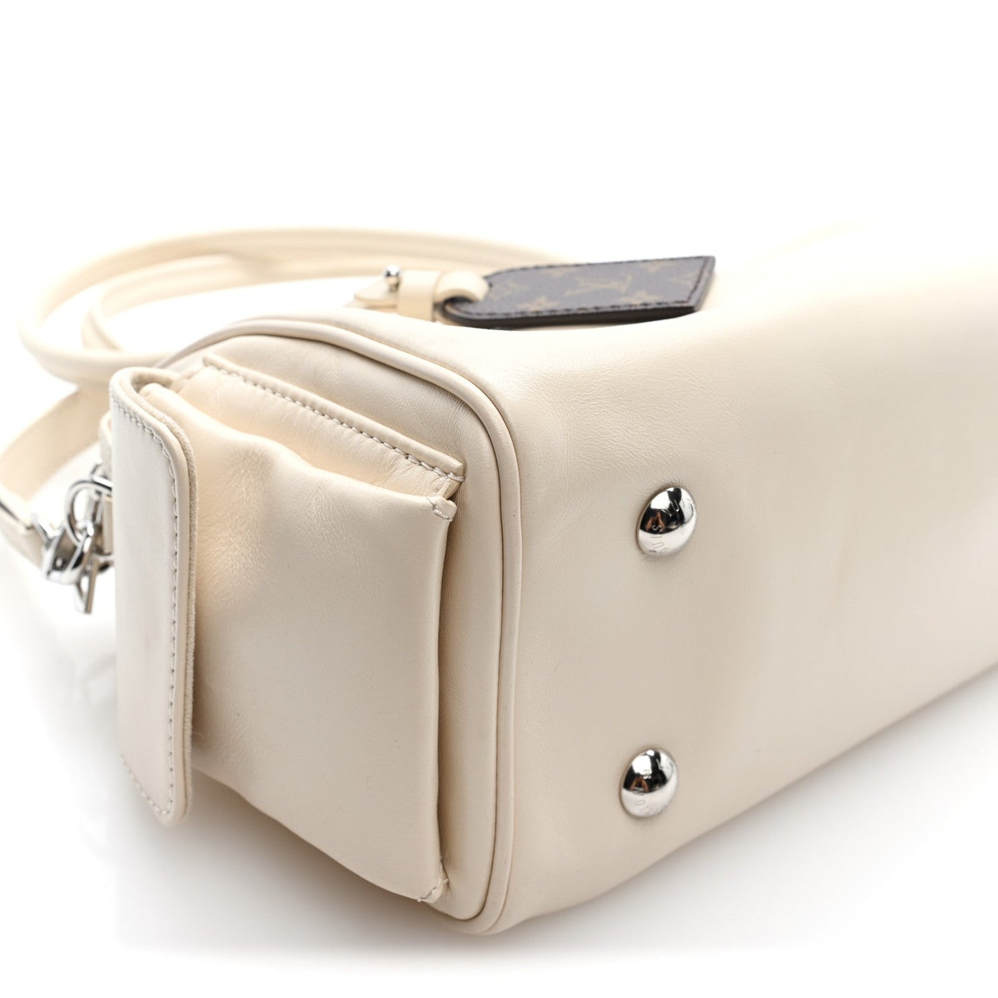 Lambskin Speedy Cargo Vibe 30 Vanille