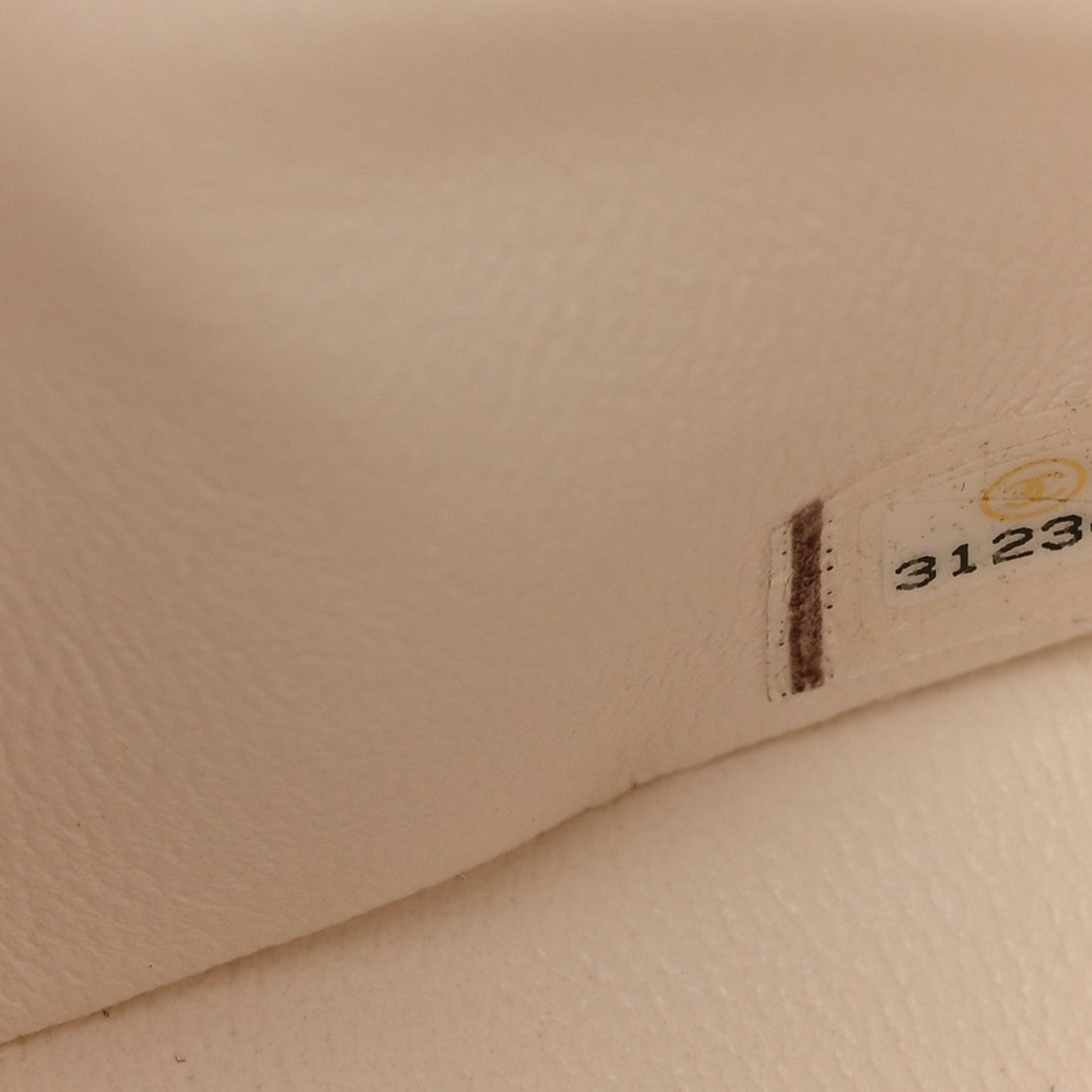 Caviar Quilted Small Double Flap White