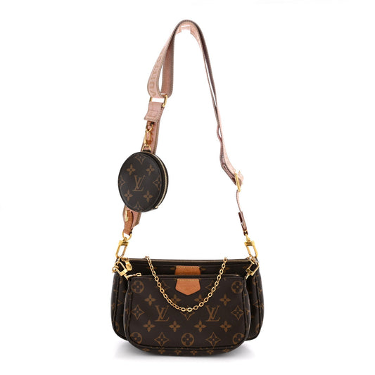 Monogram Multi Pochette Accessories Rose Clair