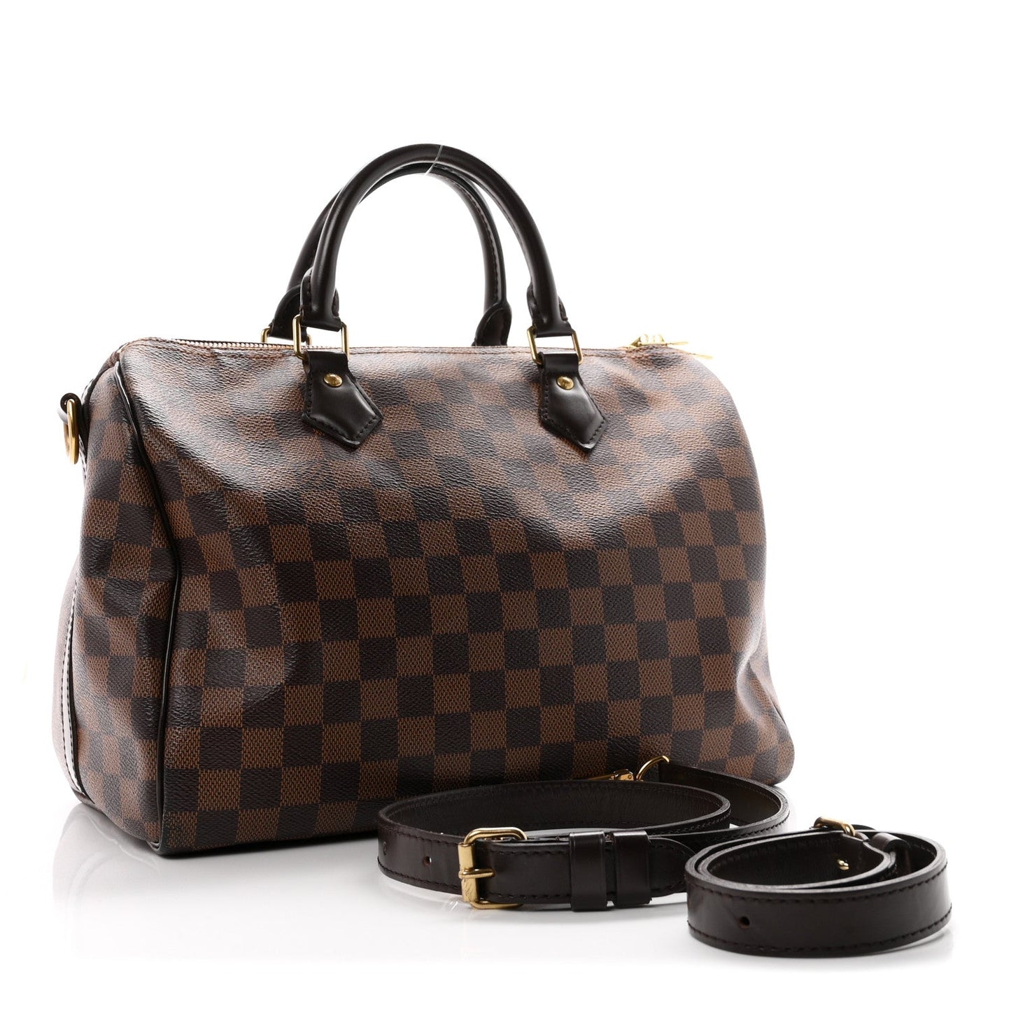 Damier Ebene Speedy Bandouliere 30