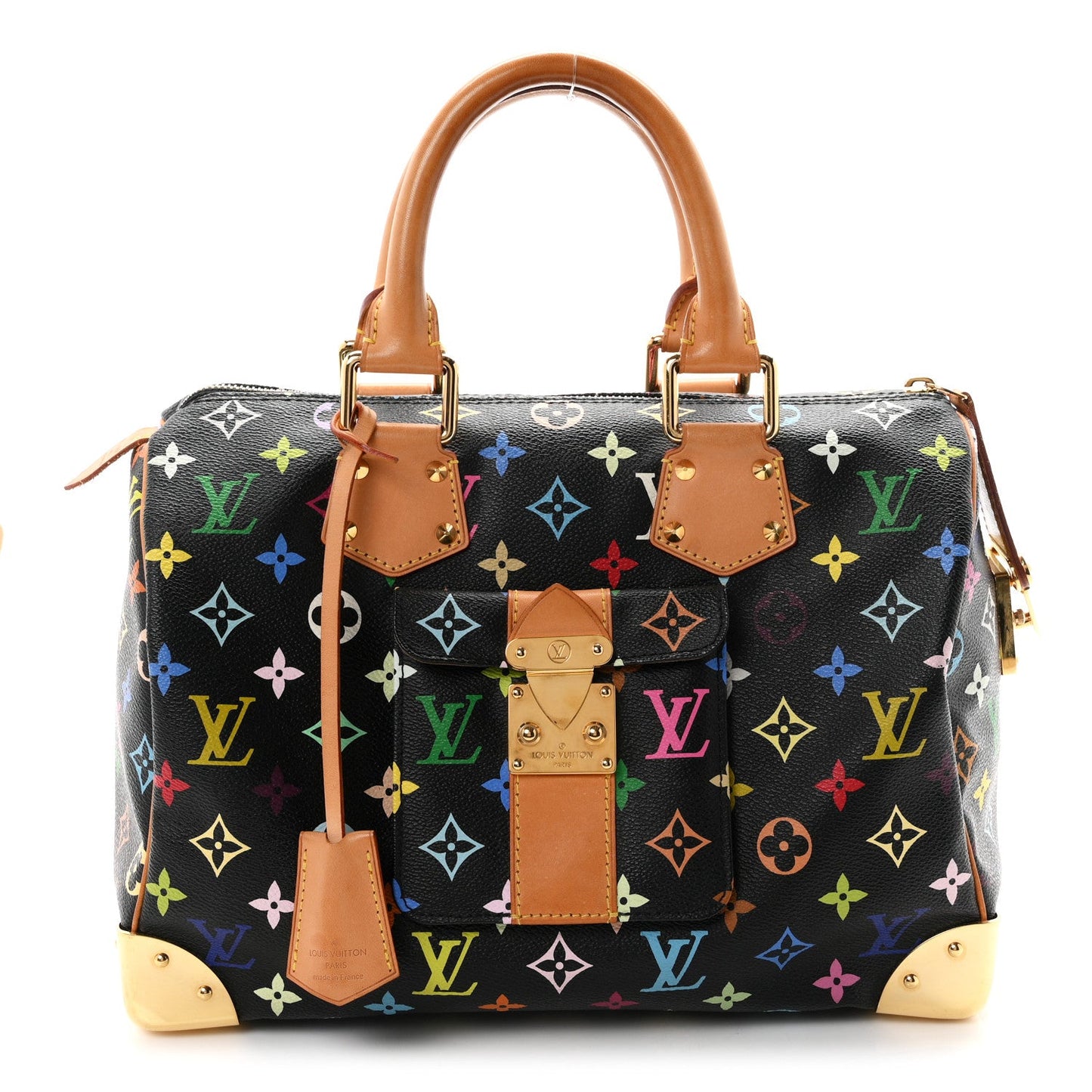 Monogram Multicolor Speedy 30 Black