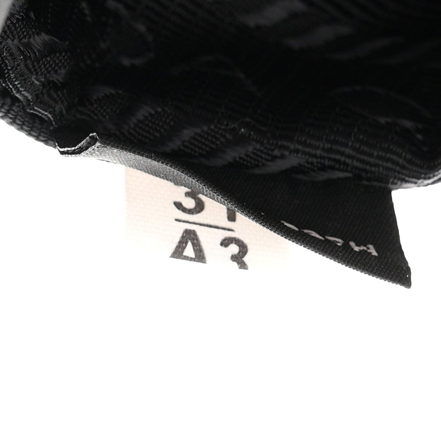 Tessuto Nylon Saffiano Mini Re-Edition 2005 Bag Black