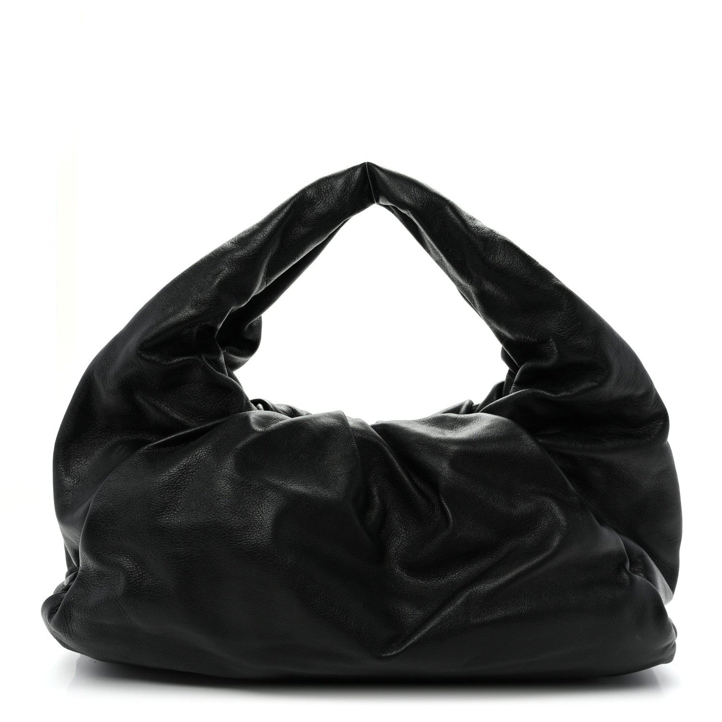 Smooth Butter Calfskin Small The Shoulder Pouch Black