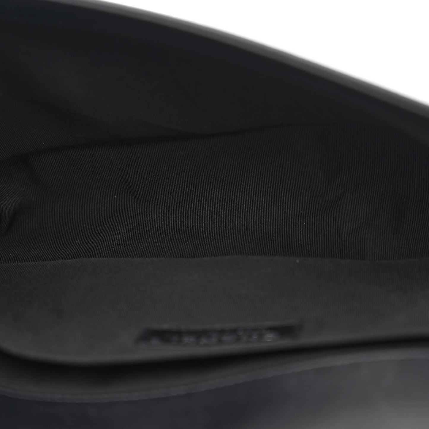 Lambskin Chevron Quilted Medium Boy Flap Black