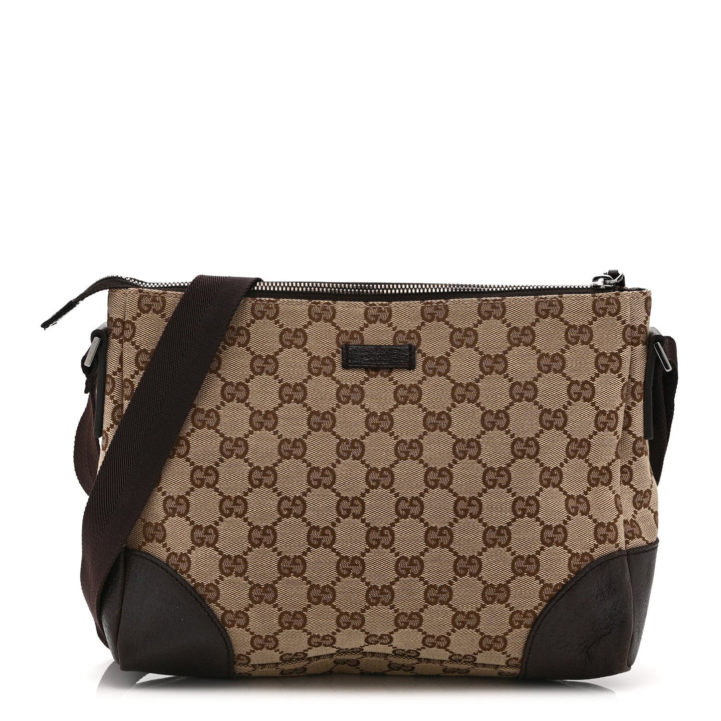 Monogram Joy Messenger Bag Dark Brown