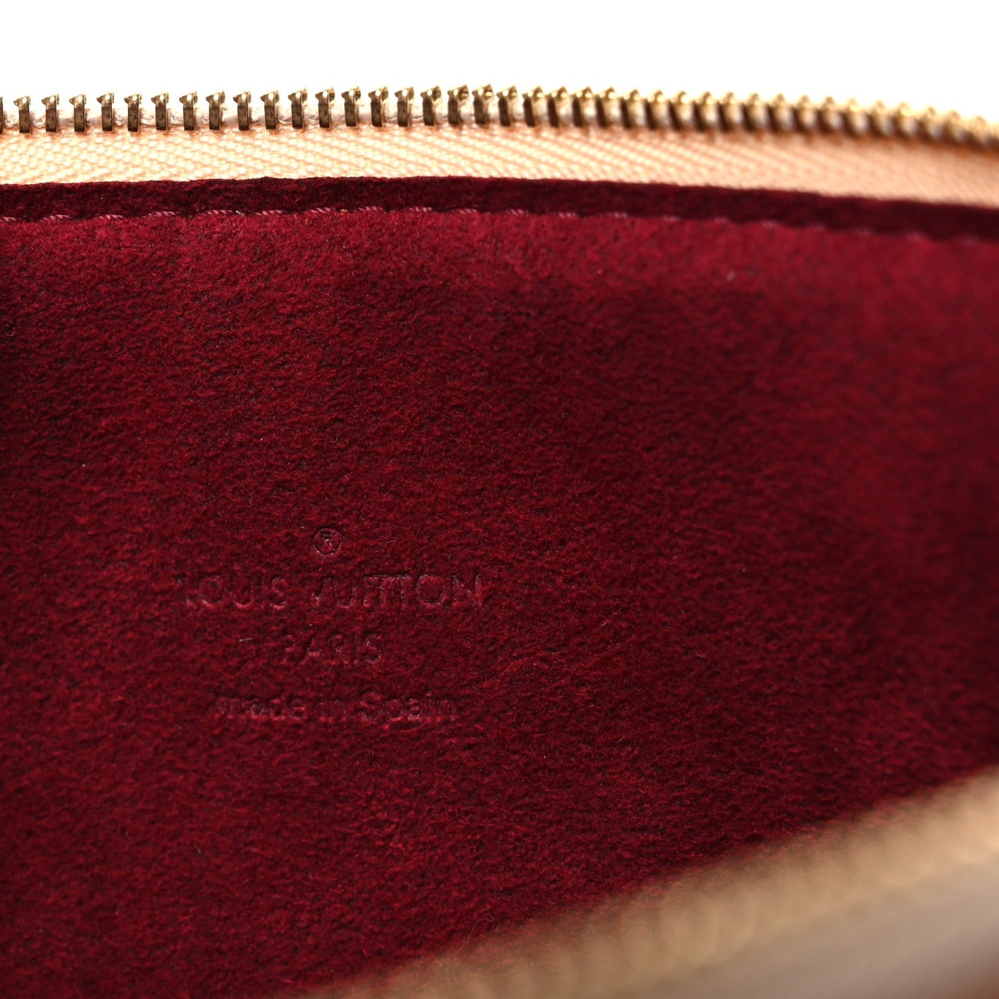 Monogram Multicolor Pochette Accessories White