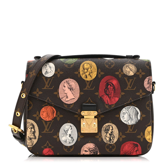 x FORNASETTI Monogram Cameo Pochette Metis