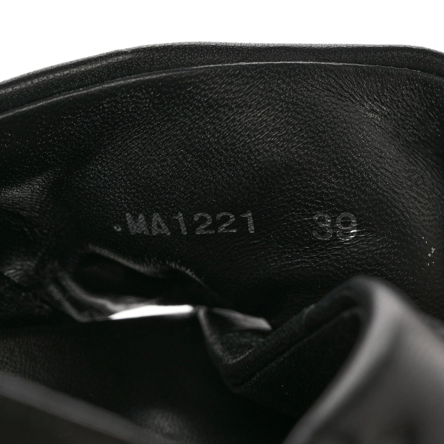 Lambskin Monogram Embossed Paseo Flat Comfort Sandals 39 Black
