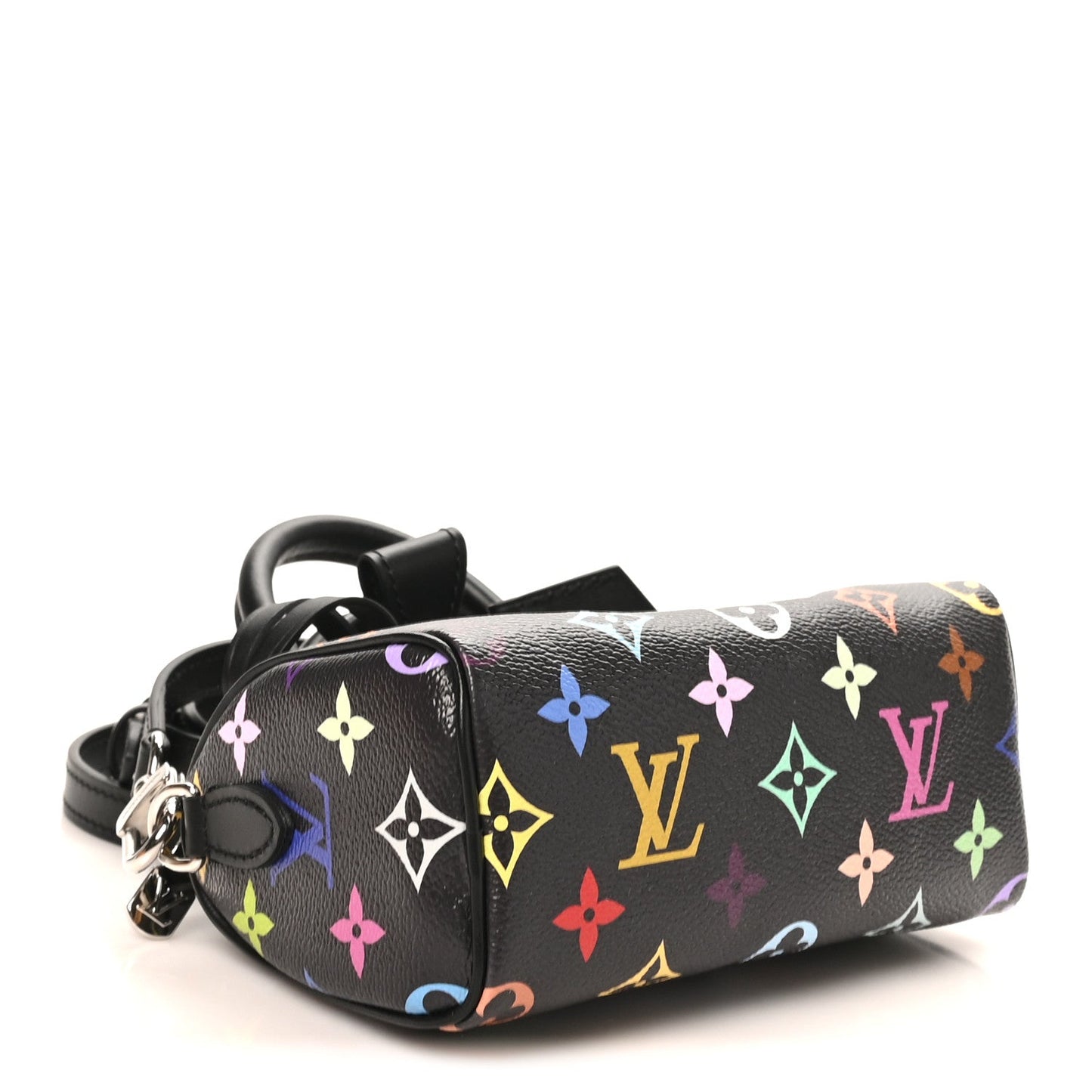 LV X TM Monogram Multicolor Nano Speedy Black