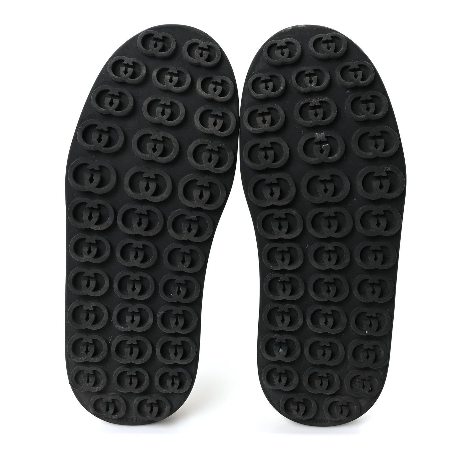 GG Monogram Jacquard Womens 1977 Tennis Platform 52mm Sneakers 36.5 Black Mystic White