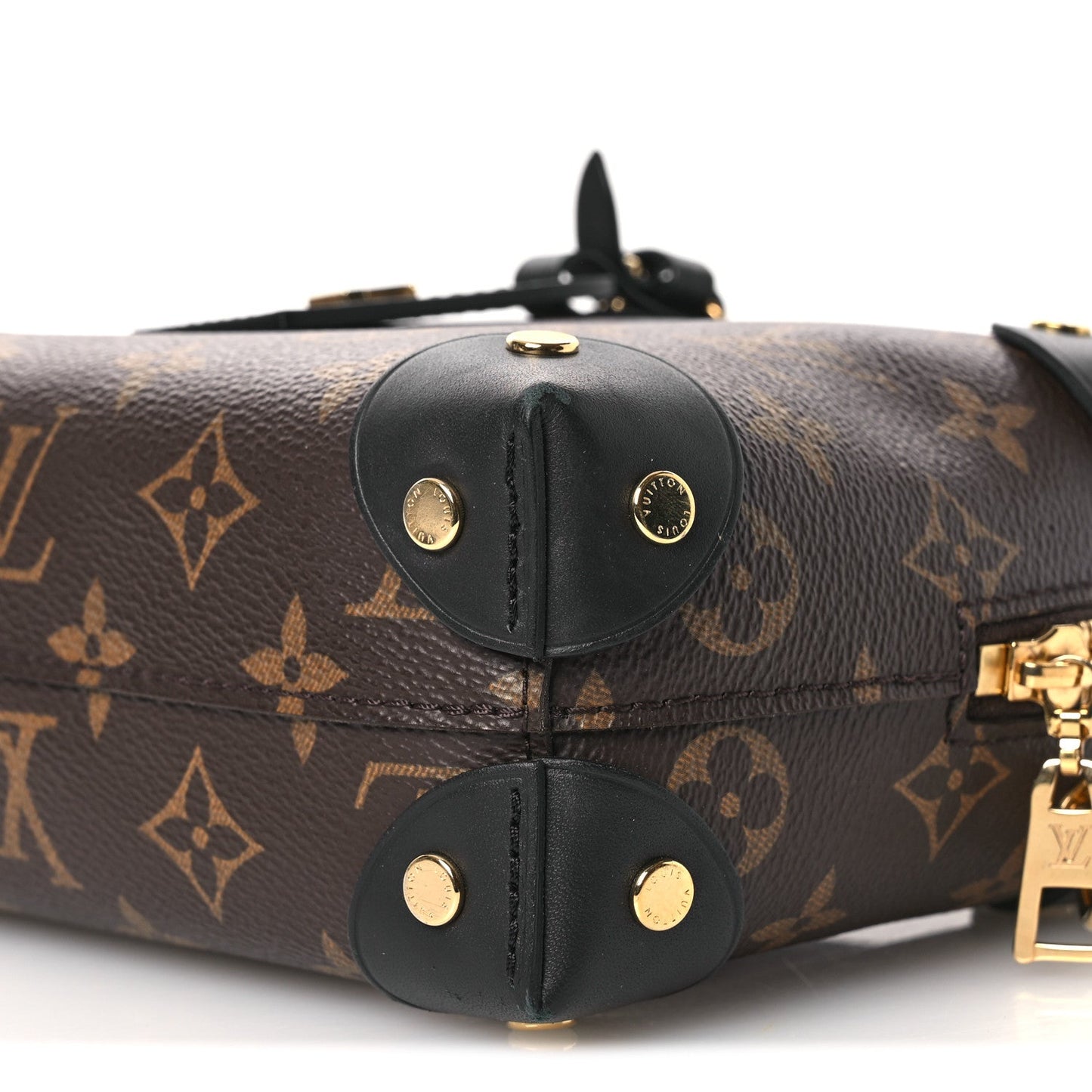 Monogram Petite Malle Souple Black