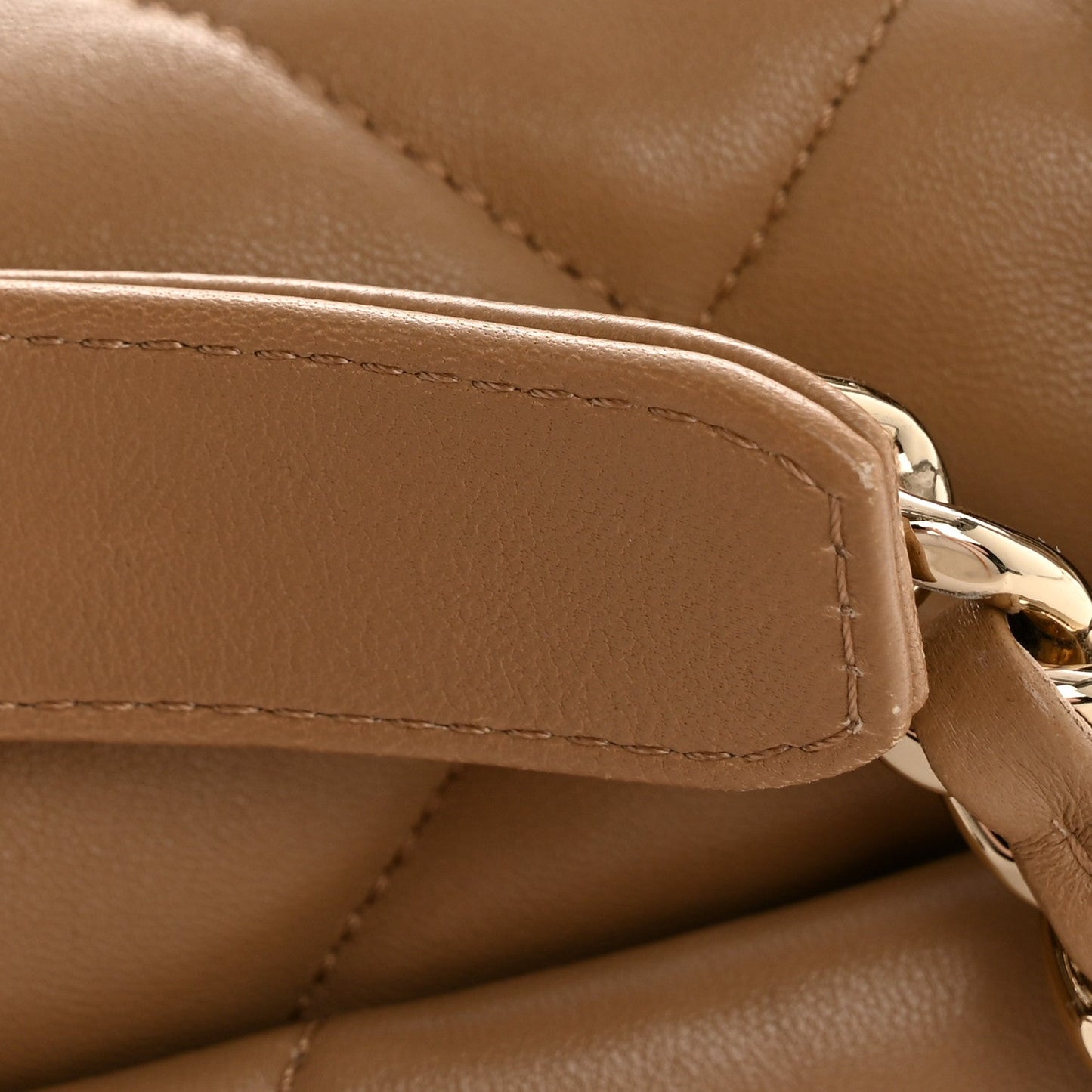 Lambskin Quilted Medium Chanel 19 Flap Beige