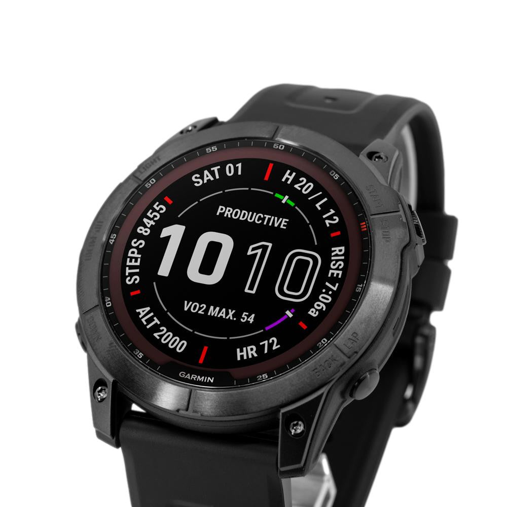 Garmin 010-02541-23 fēnix® 7X – Sapphire Solar Edition Solar Men's Watch