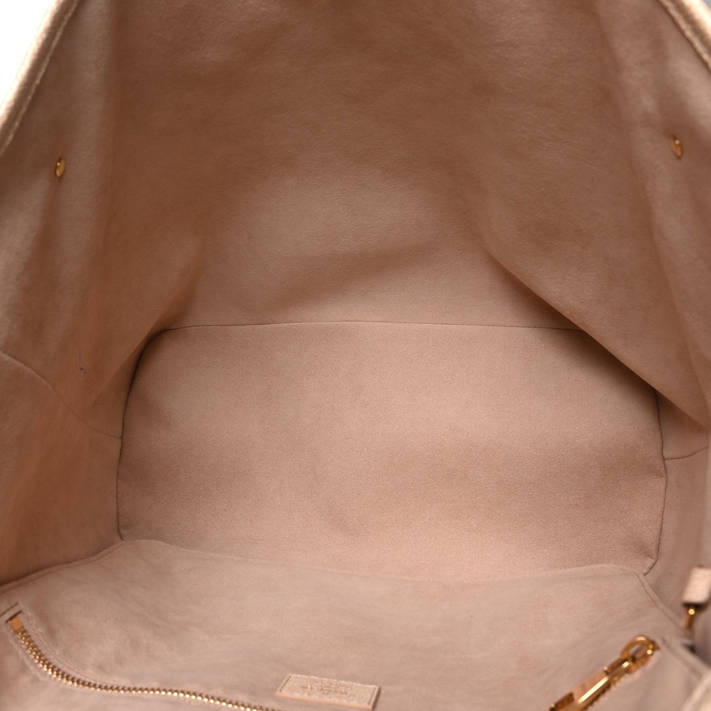 Empreinte Monogram Summer Stardust Neverfull MM Beige Clair