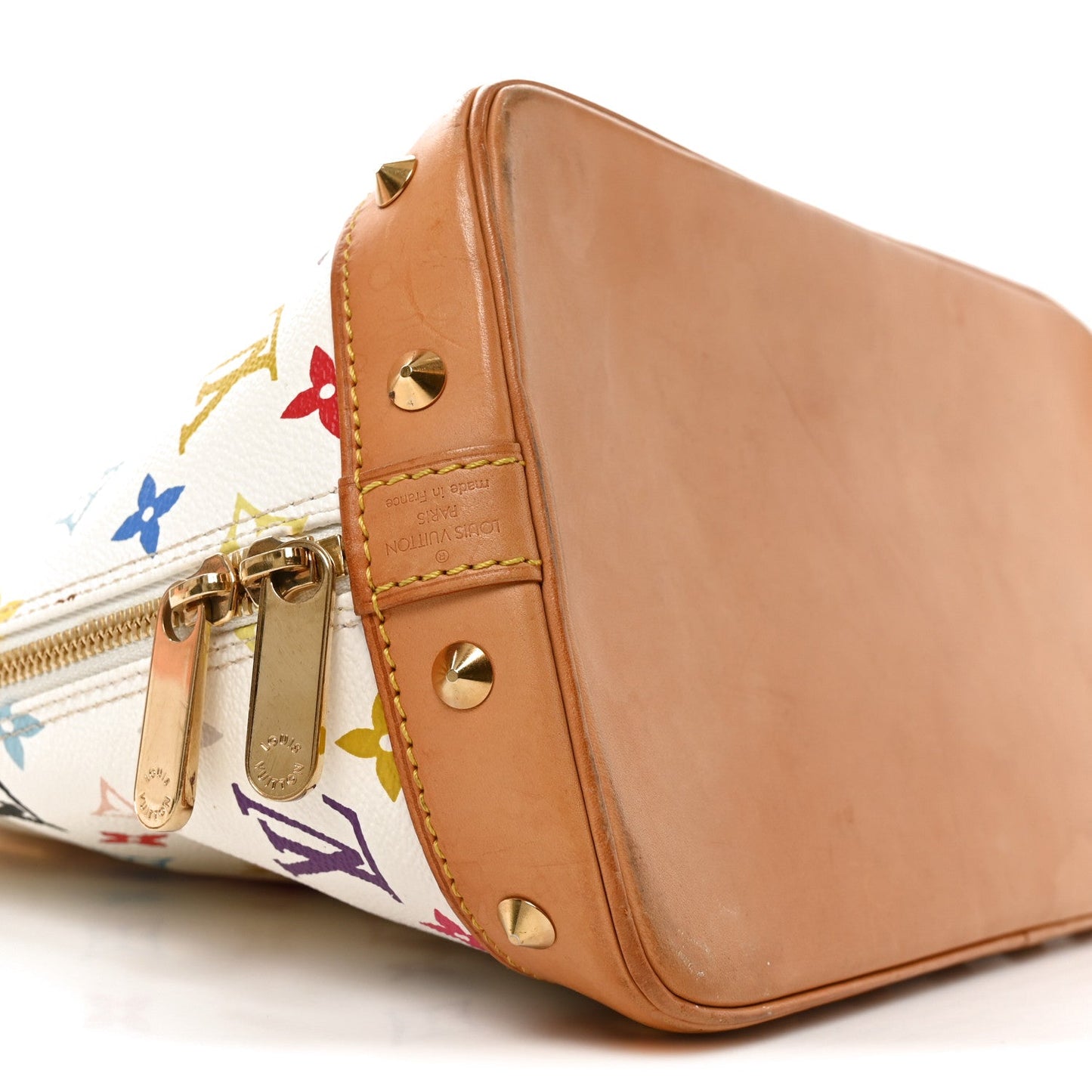 Monogram Multicolor Alma PM White